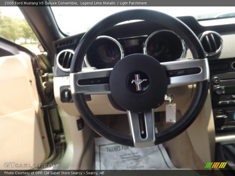  2006 Mustang V6 Deluxe Convertible Steering Wheel