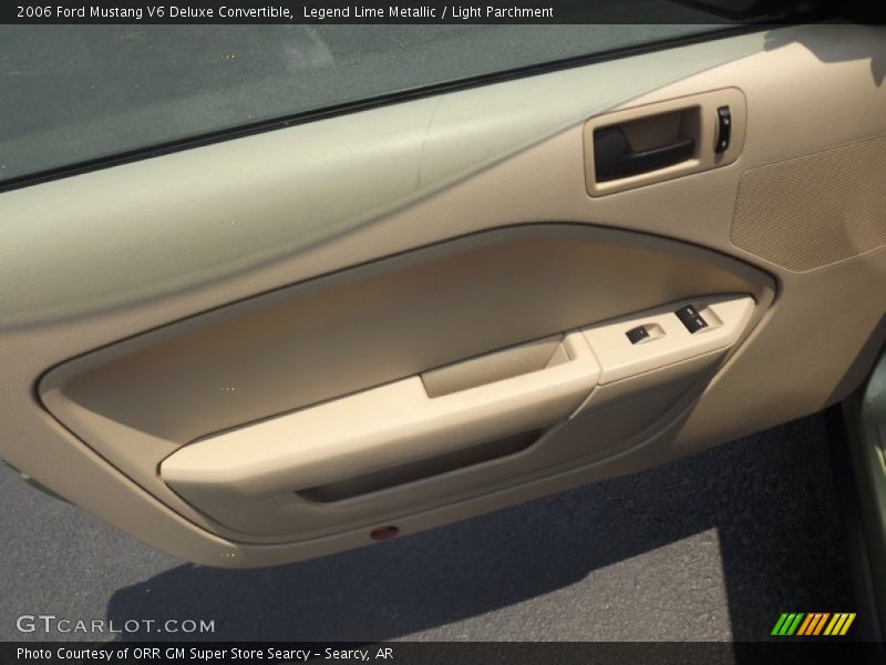 Legend Lime Metallic / Light Parchment 2006 Ford Mustang V6 Deluxe Convertible