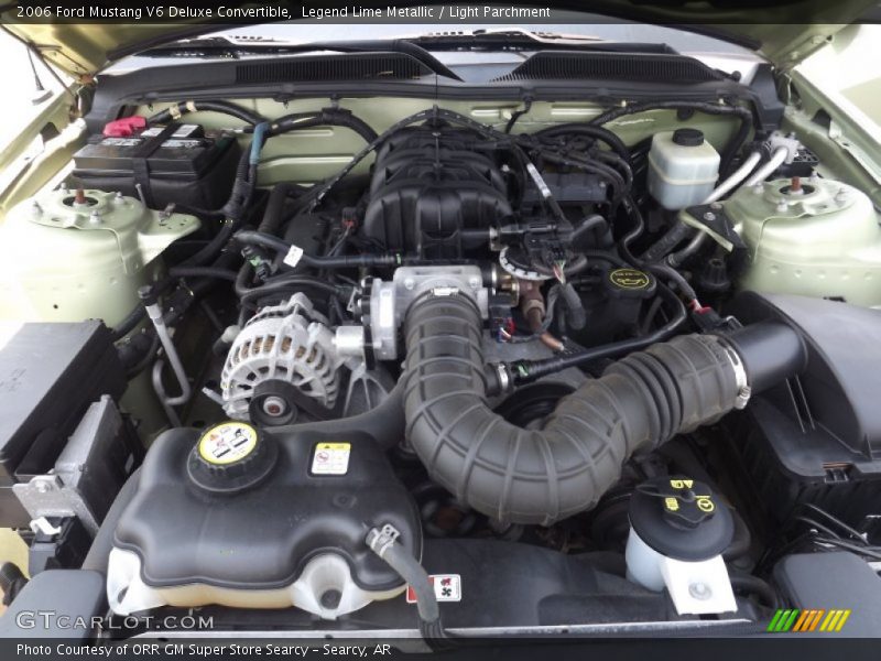  2006 Mustang V6 Deluxe Convertible Engine - 4.0 Liter SOHC 12-Valve V6