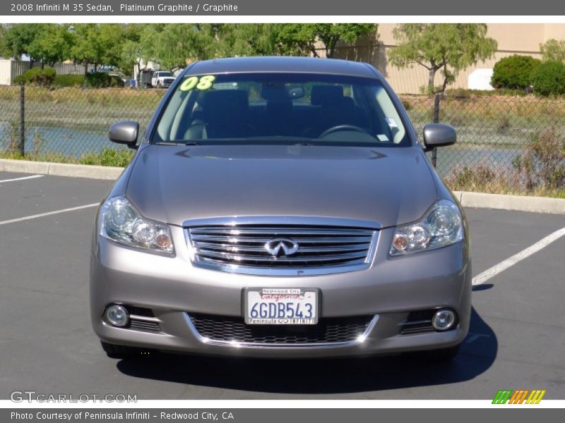 Platinum Graphite / Graphite 2008 Infiniti M 35 Sedan