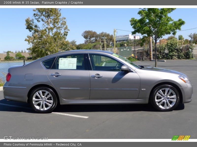 Platinum Graphite / Graphite 2008 Infiniti M 35 Sedan
