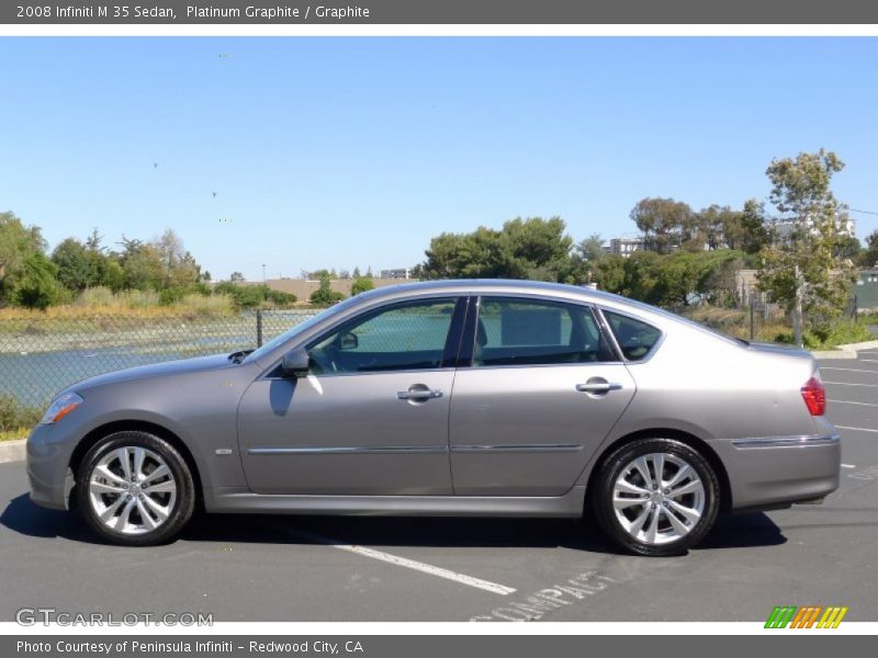 Platinum Graphite / Graphite 2008 Infiniti M 35 Sedan