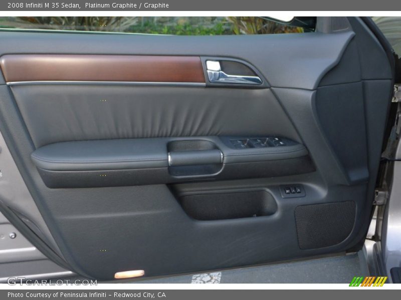 Platinum Graphite / Graphite 2008 Infiniti M 35 Sedan