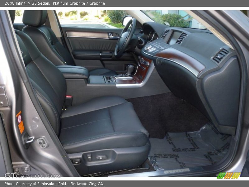 Platinum Graphite / Graphite 2008 Infiniti M 35 Sedan