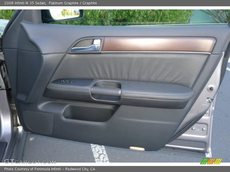 Platinum Graphite / Graphite 2008 Infiniti M 35 Sedan