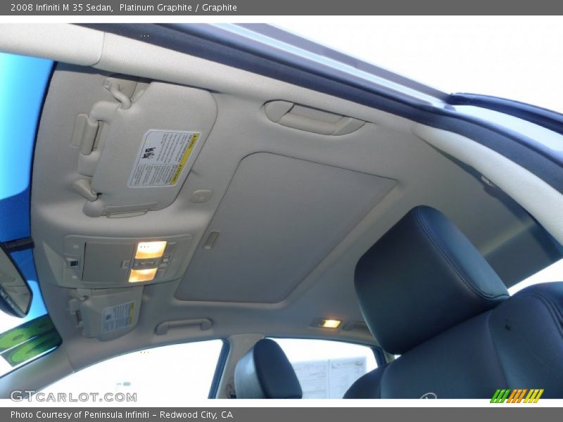 Platinum Graphite / Graphite 2008 Infiniti M 35 Sedan