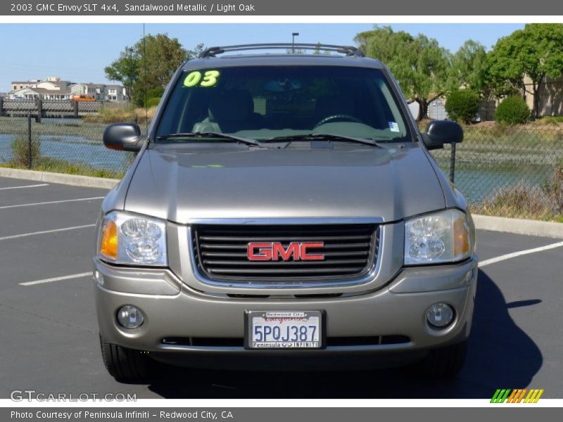 Sandalwood Metallic / Light Oak 2003 GMC Envoy SLT 4x4