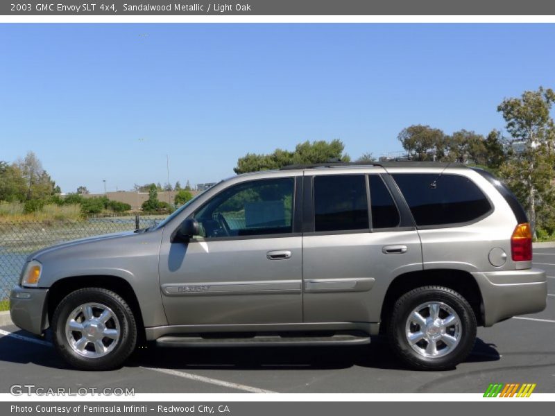 Sandalwood Metallic / Light Oak 2003 GMC Envoy SLT 4x4