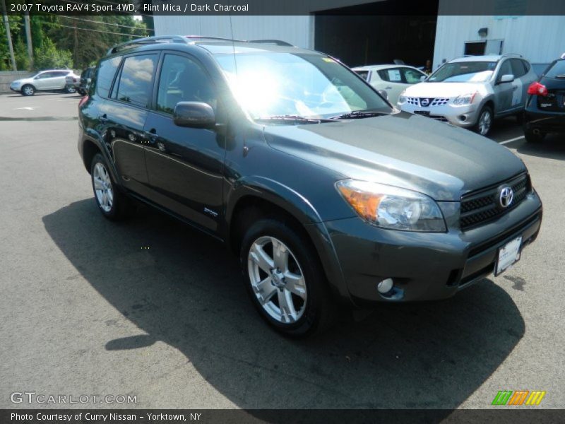 Flint Mica / Dark Charcoal 2007 Toyota RAV4 Sport 4WD