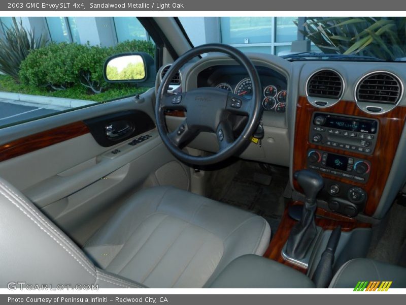 Sandalwood Metallic / Light Oak 2003 GMC Envoy SLT 4x4