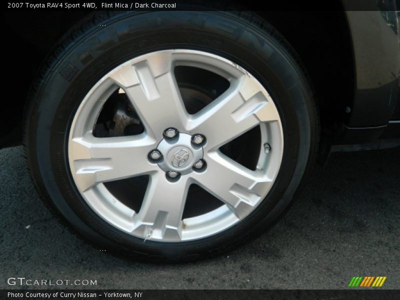Flint Mica / Dark Charcoal 2007 Toyota RAV4 Sport 4WD