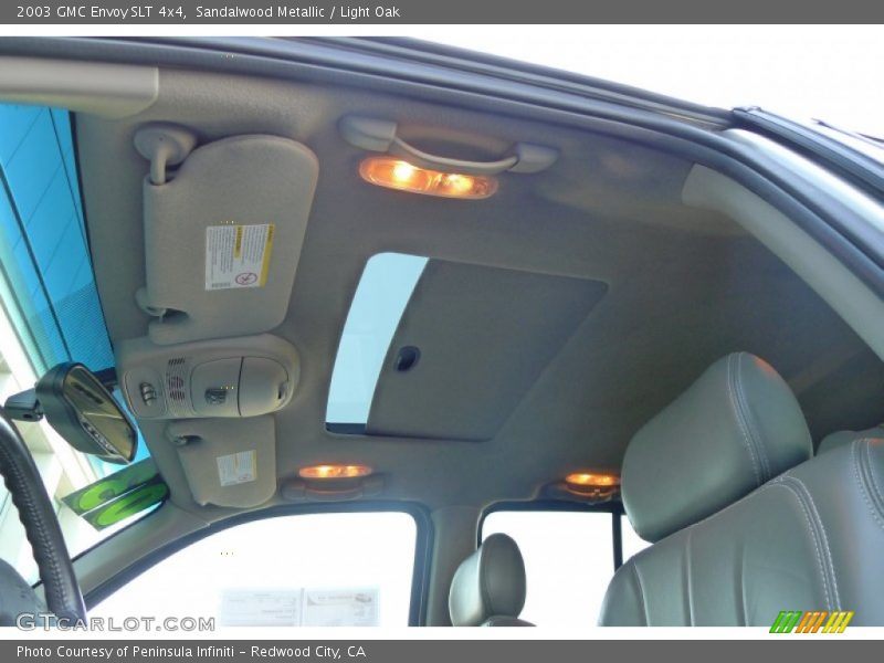 Sandalwood Metallic / Light Oak 2003 GMC Envoy SLT 4x4