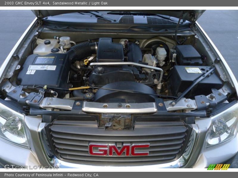 Sandalwood Metallic / Light Oak 2003 GMC Envoy SLT 4x4
