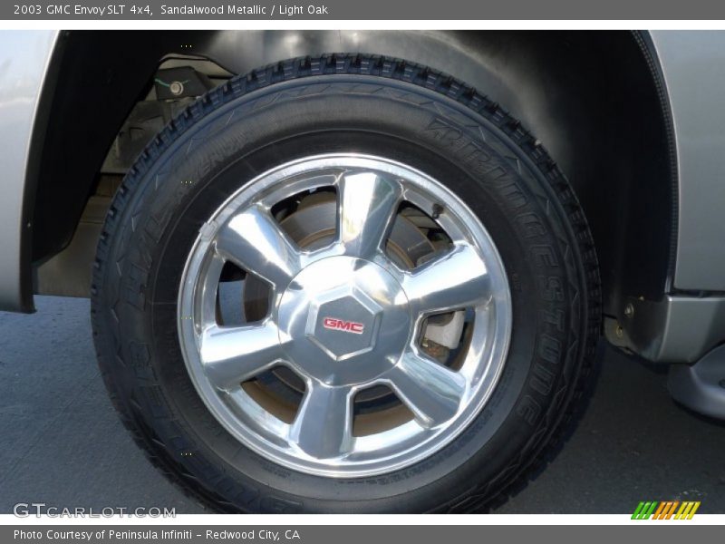Sandalwood Metallic / Light Oak 2003 GMC Envoy SLT 4x4