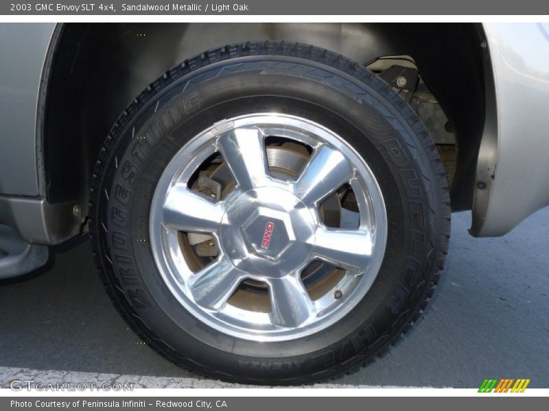 Sandalwood Metallic / Light Oak 2003 GMC Envoy SLT 4x4