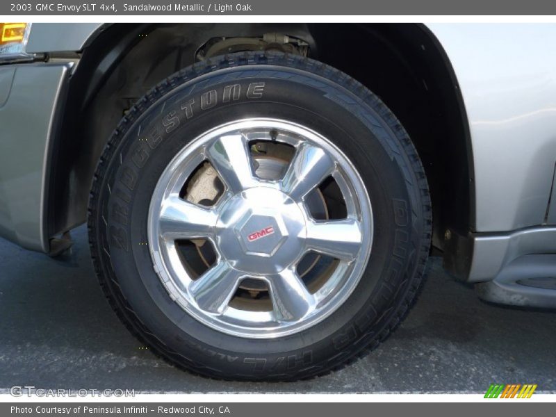 Sandalwood Metallic / Light Oak 2003 GMC Envoy SLT 4x4