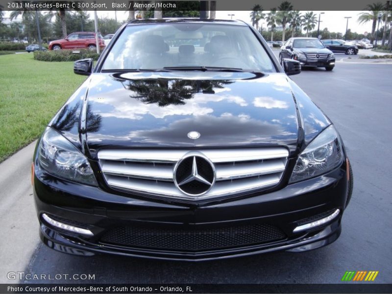 Black / Almond/Mocha 2011 Mercedes-Benz C 300 Sport