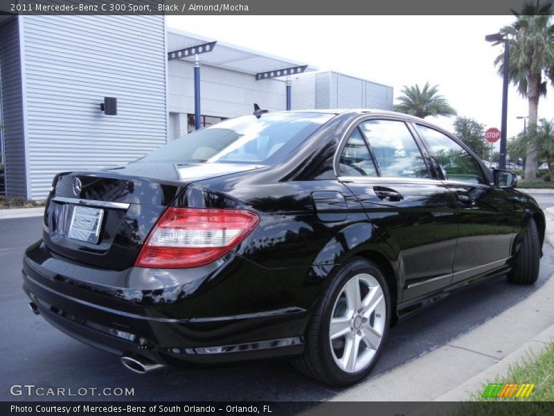 Black / Almond/Mocha 2011 Mercedes-Benz C 300 Sport