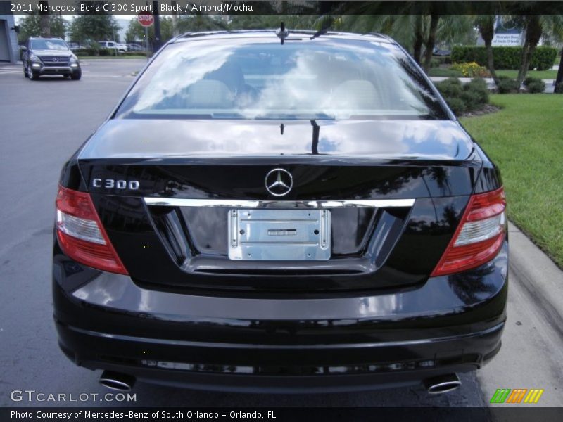 Black / Almond/Mocha 2011 Mercedes-Benz C 300 Sport