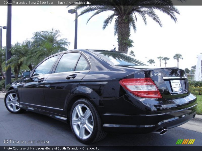 Black / Almond/Mocha 2011 Mercedes-Benz C 300 Sport