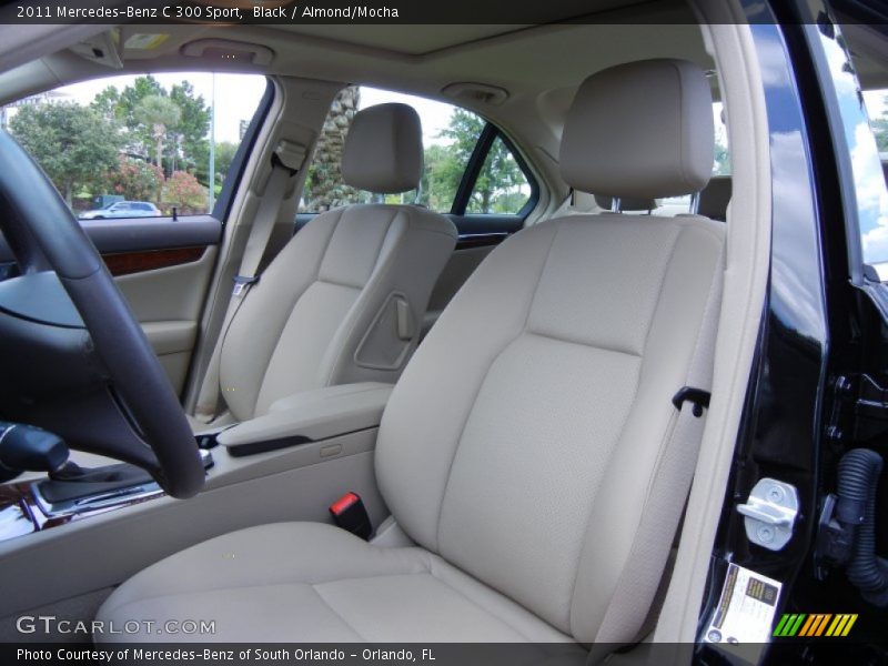 Black / Almond/Mocha 2011 Mercedes-Benz C 300 Sport