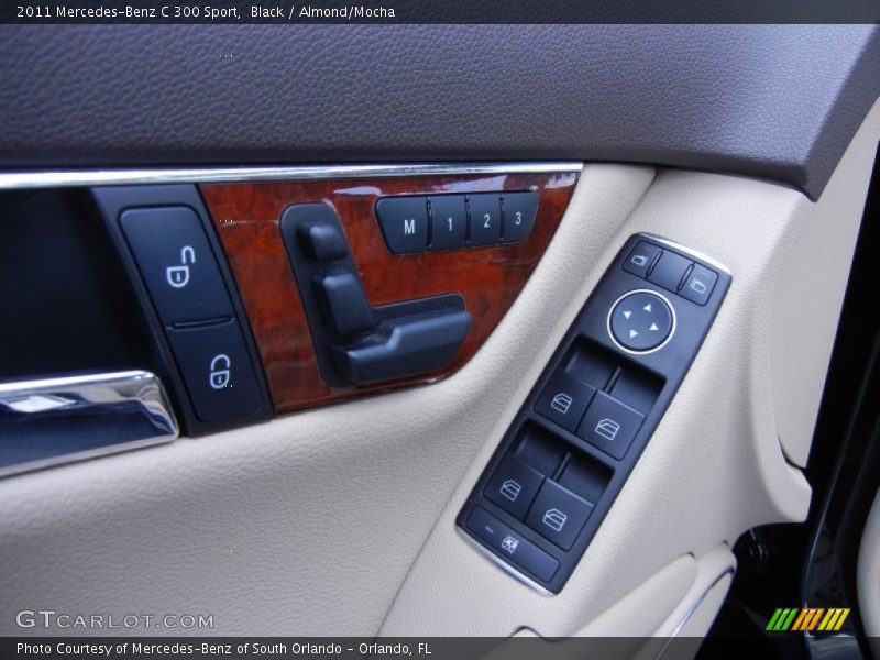 Black / Almond/Mocha 2011 Mercedes-Benz C 300 Sport