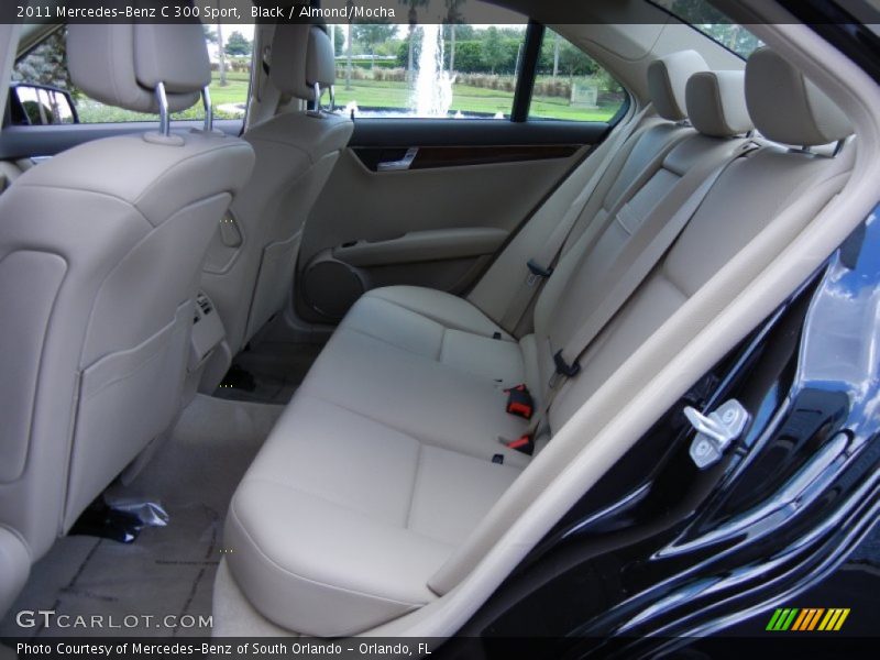 Black / Almond/Mocha 2011 Mercedes-Benz C 300 Sport