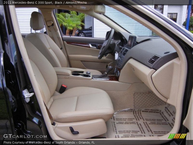 Black / Almond/Mocha 2011 Mercedes-Benz C 300 Sport