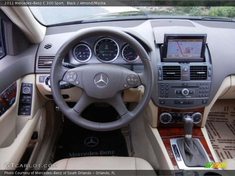 Black / Almond/Mocha 2011 Mercedes-Benz C 300 Sport