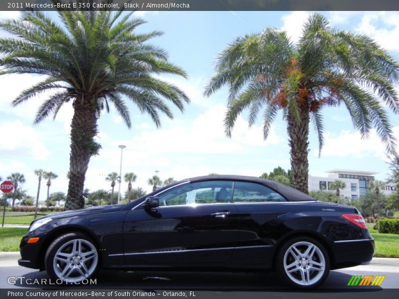 Black / Almond/Mocha 2011 Mercedes-Benz E 350 Cabriolet