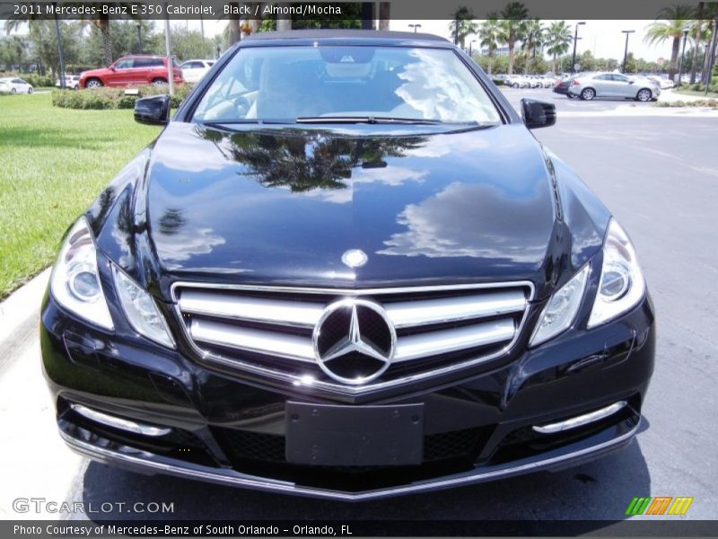 Black / Almond/Mocha 2011 Mercedes-Benz E 350 Cabriolet