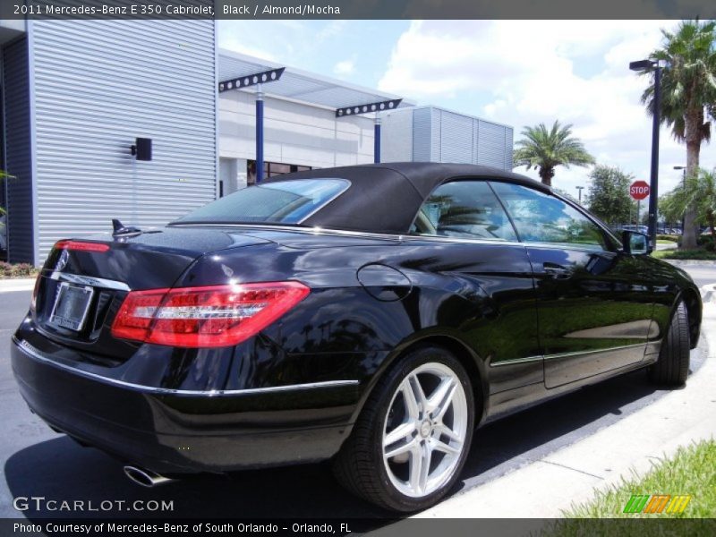 Black / Almond/Mocha 2011 Mercedes-Benz E 350 Cabriolet