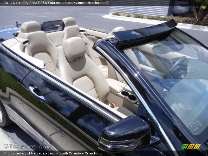 Black / Almond/Mocha 2011 Mercedes-Benz E 350 Cabriolet