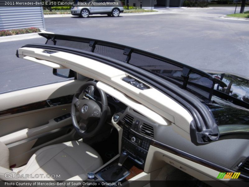 Black / Almond/Mocha 2011 Mercedes-Benz E 350 Cabriolet