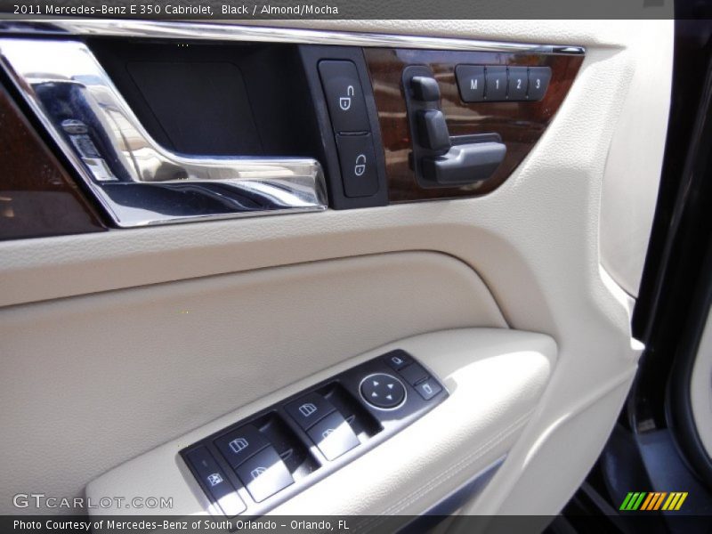 Black / Almond/Mocha 2011 Mercedes-Benz E 350 Cabriolet