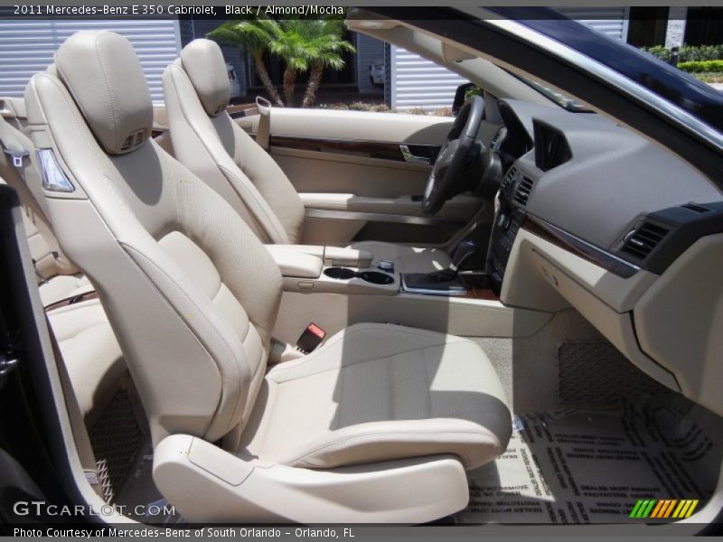 Black / Almond/Mocha 2011 Mercedes-Benz E 350 Cabriolet