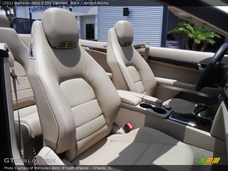Black / Almond/Mocha 2011 Mercedes-Benz E 350 Cabriolet