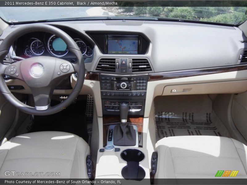 Black / Almond/Mocha 2011 Mercedes-Benz E 350 Cabriolet