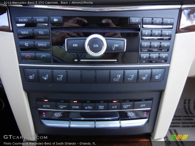 Black / Almond/Mocha 2011 Mercedes-Benz E 350 Cabriolet