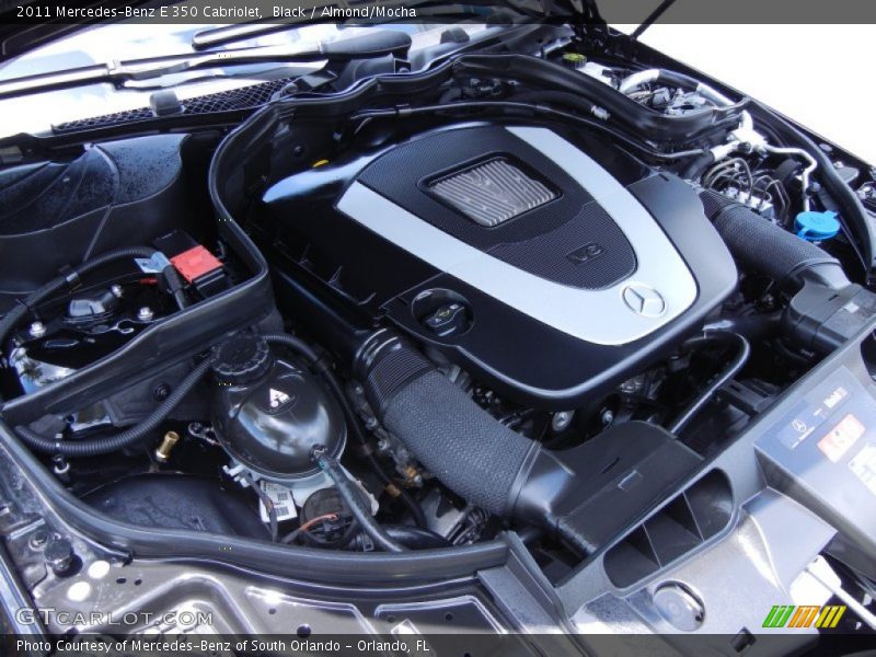 Black / Almond/Mocha 2011 Mercedes-Benz E 350 Cabriolet