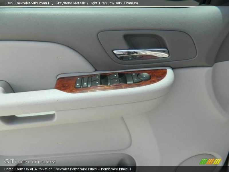 Greystone Metallic / Light Titanium/Dark Titanium 2009 Chevrolet Suburban LT