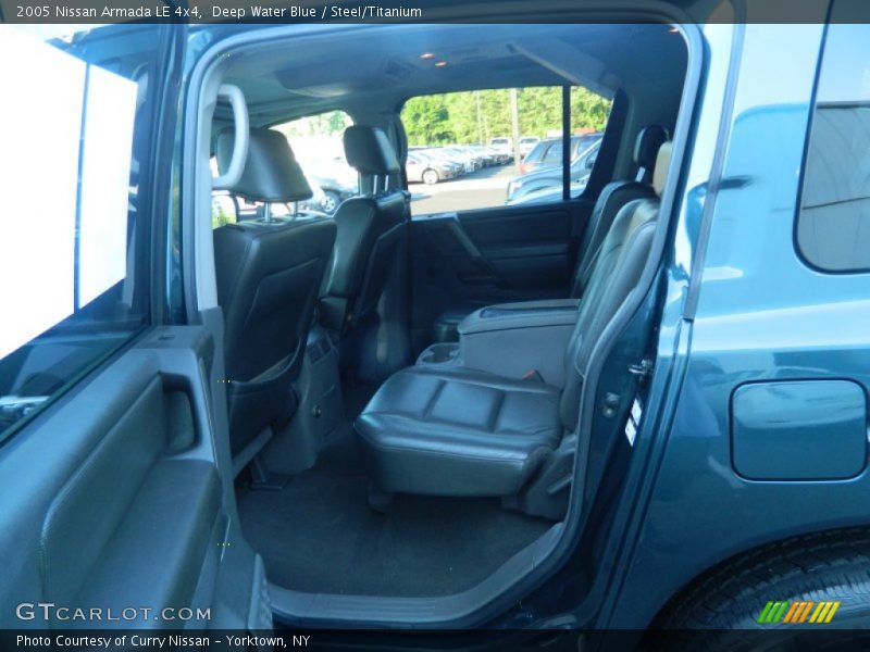 Deep Water Blue / Steel/Titanium 2005 Nissan Armada LE 4x4