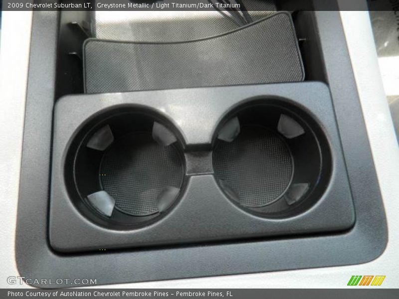 Greystone Metallic / Light Titanium/Dark Titanium 2009 Chevrolet Suburban LT