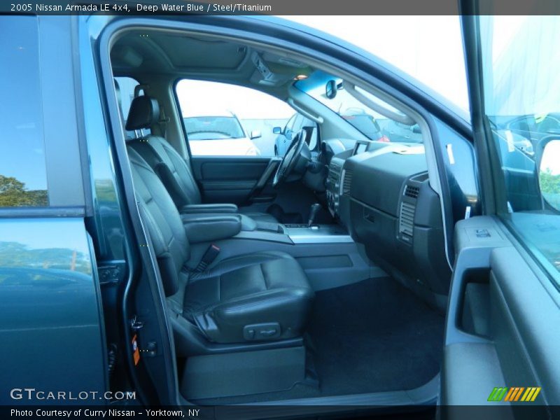 Deep Water Blue / Steel/Titanium 2005 Nissan Armada LE 4x4