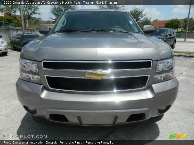 Greystone Metallic / Light Titanium/Dark Titanium 2009 Chevrolet Suburban LT