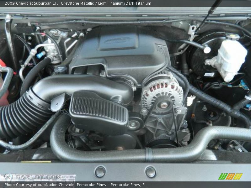 Greystone Metallic / Light Titanium/Dark Titanium 2009 Chevrolet Suburban LT