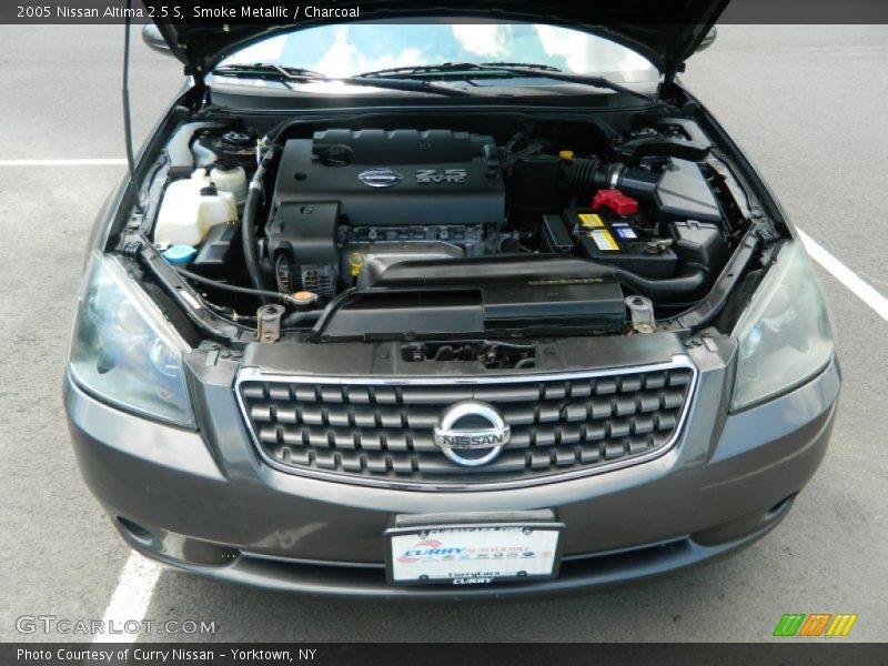 Smoke Metallic / Charcoal 2005 Nissan Altima 2.5 S
