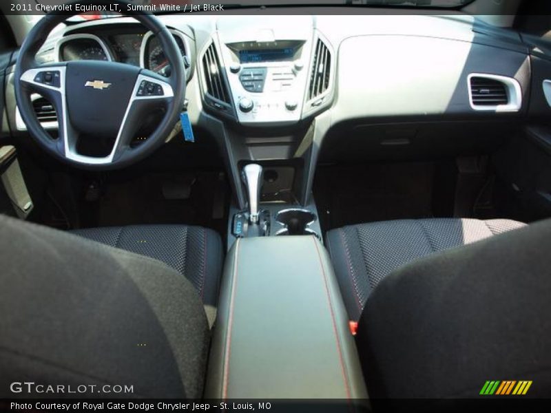 Summit White / Jet Black 2011 Chevrolet Equinox LT