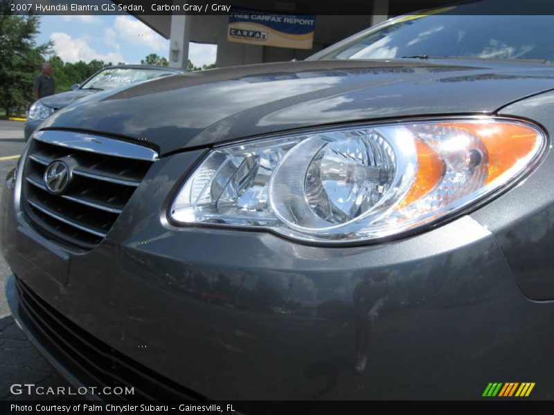 Carbon Gray / Gray 2007 Hyundai Elantra GLS Sedan