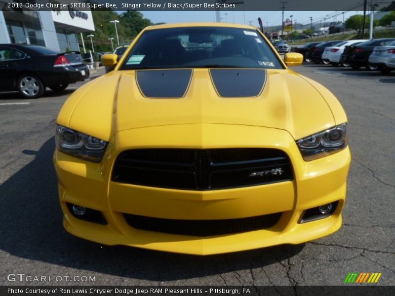  2012 Charger SRT8 Super Bee Stinger Yellow